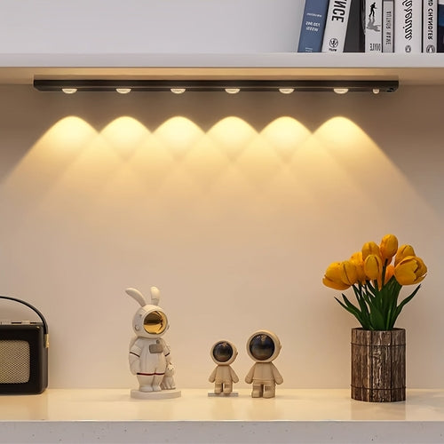LED Motion Sensing Strip Light with Rechargeable USB and Color
